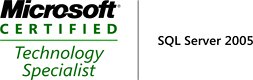 Logo Microsoft Certified Technology Specialist SQL Server 2005