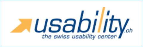 Logo usability.ch - the swiss usability center
